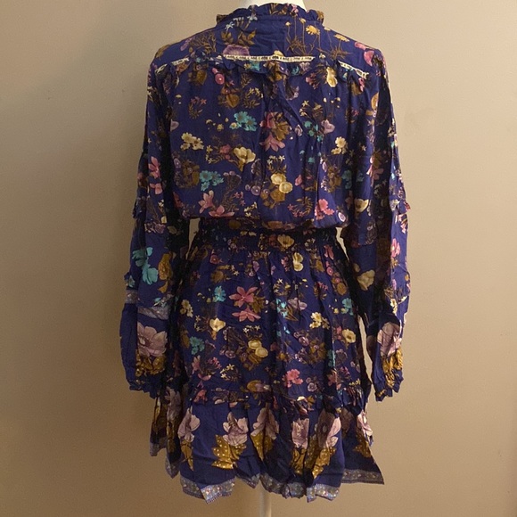 Aly Daly Bohemian Floral Print Mini Dress - Picture 3 of 15